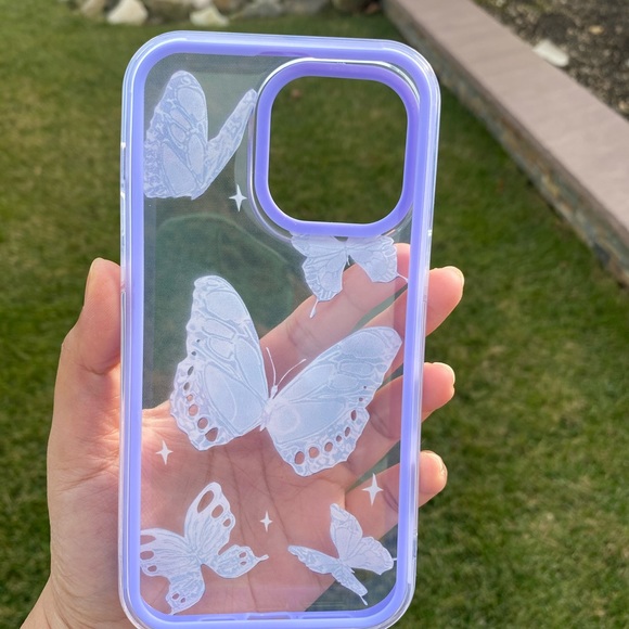 Butterfly printed iphone 14 pro Max case - Picture 6 of 10